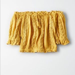 American Eagle Off the Shoulder Top